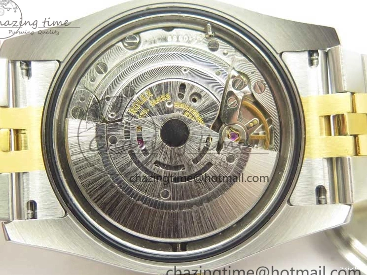 YG Stick Silver Bracelet on SS 126233 Markers ARF Jubilee Dial SS DateJust Best Edition 36 YG 1:1 SH3135 0505